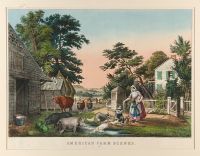 Amerikanische Bauernhofszenen. Nr. 2 von Nathaniel Currier