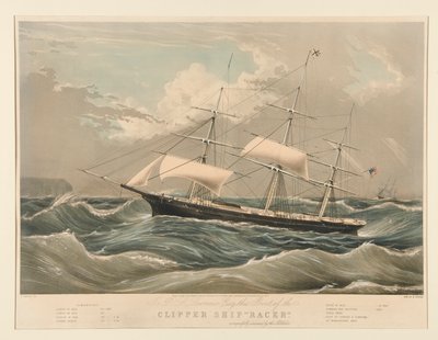 Klipperschiff von Nathaniel Currier