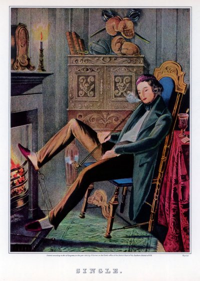 Single, 1845 von Nathaniel Currier