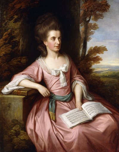 Porträt von Martha Ray von Nathaniel Dance Holland