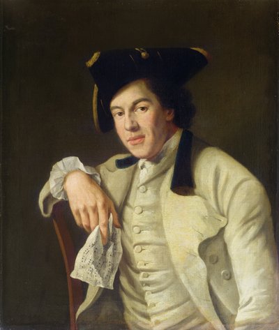 Porträt von Charles Lee Lewis (1740-1803) von Nathaniel Hone