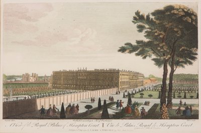 Der königliche Palast von Hampton Court von Nathaniel Parr