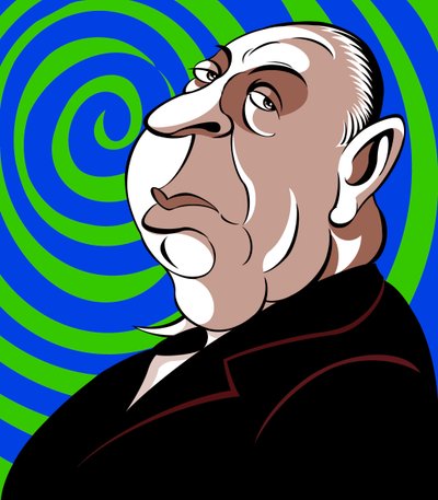Alfred Hitchcock, 2018 von Neale Osborne