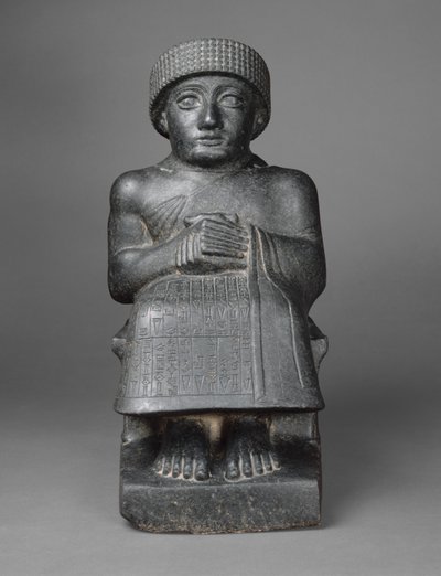 Statue von Gudea, ca. 2090 v. Chr. von Neo Sumerian