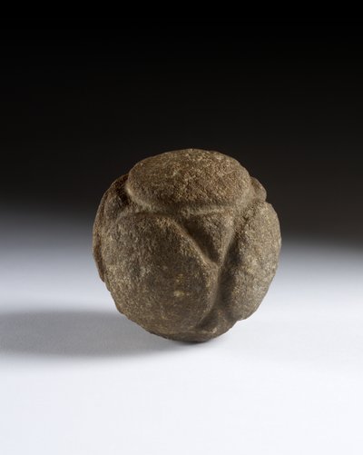 Geschnitzte Kugel, Spätneolithikum, Schottland, ca. 3750-2000 v. Chr. von Neolithic