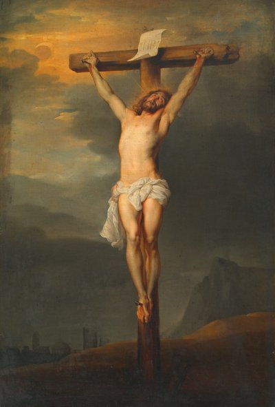 Christus am Kreuz von Leopold Blonder