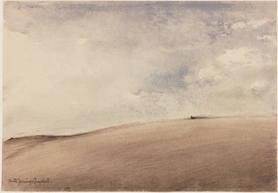 Vorüberziehender Sturm, Sussex Downs von Nesta Jennings Campbell