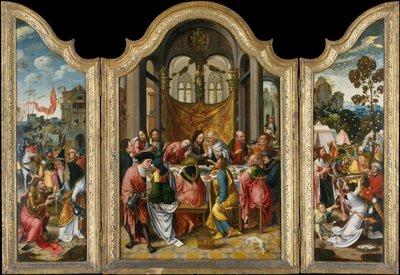 Das letzte Abendmahl, 1515-20 von Netherlandish