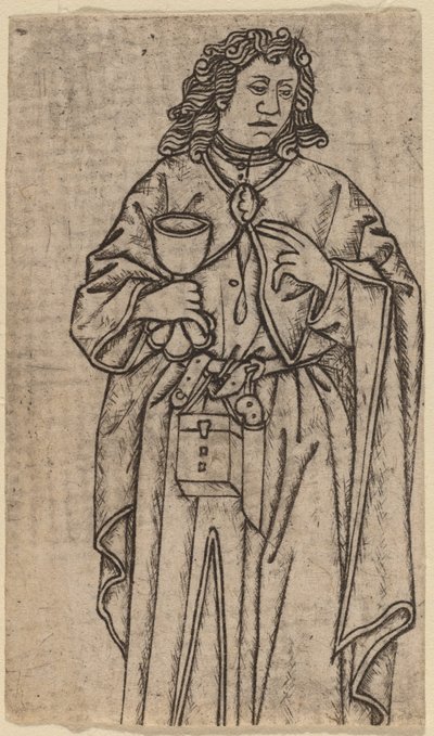 Heiliger Johannes von Netherlandish 15th Century