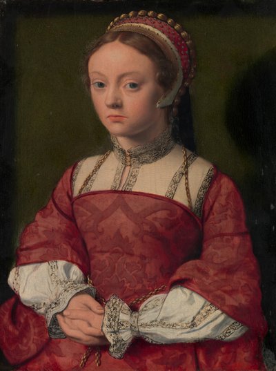 Porträt einer jungen Frau von Netherlandish Painter