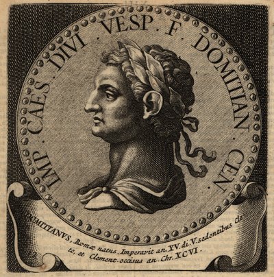 Porträt des römischen Kaisers Domitian von Netherlandish School