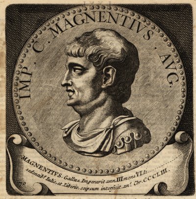 Porträt des römischen Kaisers Magnentius von Netherlandish School
