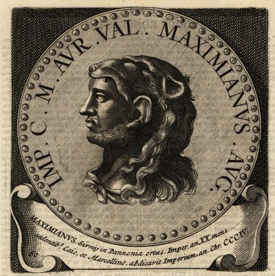 Porträt des römischen Kaisers Maximian von Netherlandish School