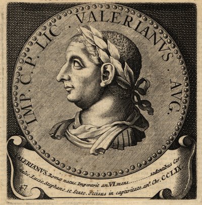 Porträt des römischen Kaisers Valerian von Netherlandish School