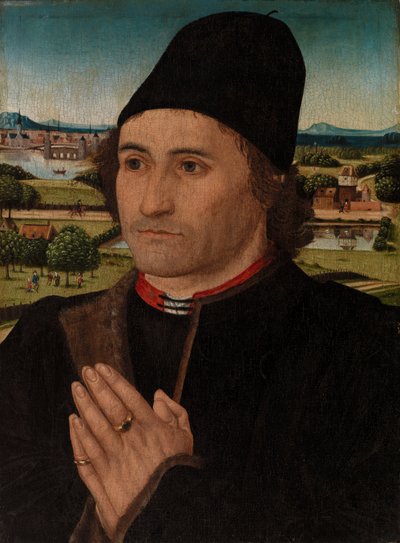 Porträt eines Mannes von Netherlandish School