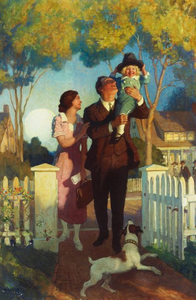 Nach Hause kommen von Newell Convers Wyeth