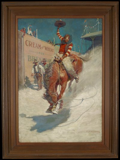 Bronco Buster von Newell Convers Wyeth