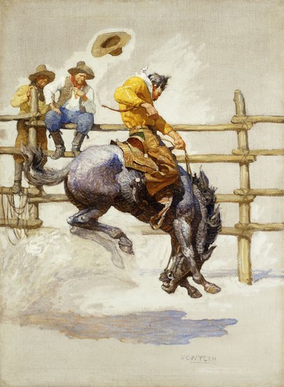 Der buckelnde Bronco von Newell Convers Wyeth