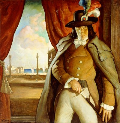 Venezianische Maske, Eine Romanze von Newell Convers Wyeth