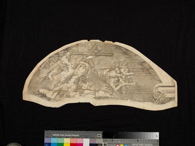 Szene aus dem Jüngsten Gericht von Nicholas Beatrizet