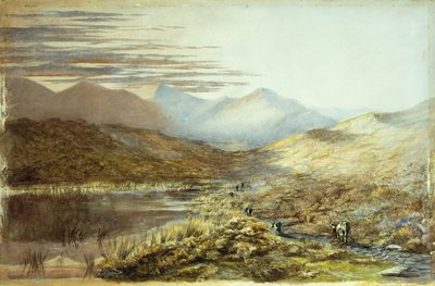 Lake Pukaki, Neuseeland, 1872 von Nicholas Chevalier