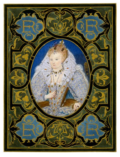 Königin Elizabeth I., 16. Jahrhundert, 1896 von Nicholas Hilliard