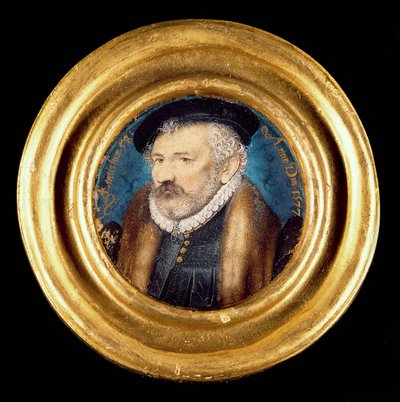 Richard Hilliard, um 1577 von Nicholas Hilliard