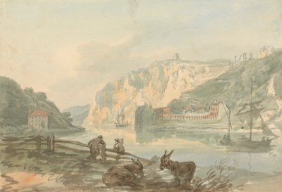 Hotwells von der Rownham Fähre von Nicholas Pocock