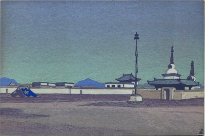 Batukhalka, Hauptstadt der Inneren Mongolei von Nicholas Roerich