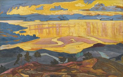 Vor dem Regen, 1916-1918 von Nikolai Konstantinowitsch Roerich