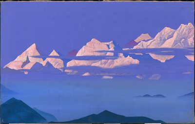 Himalaya, 1933 von Nicholas Roerich