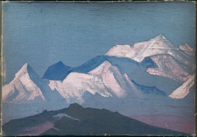 Himalaya, Skizze, 1933 von Nicholas Roerich