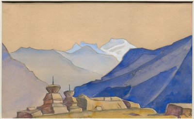 Karga (Albumblatt) von Nicholas Roerich