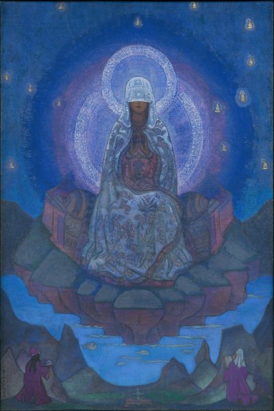 Mutter der Welt, 1924 von Nicholas Roerich
