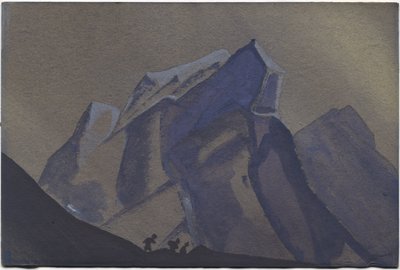 Gebirgspass, Sturm von Nicholas Roerich