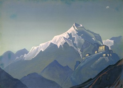 Tibet: Ein Kloster, 1944 von Nicholas Roerich