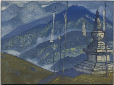 Nebelwellen, "Himalaya" Serie, 1924 von Nicholas Roerich