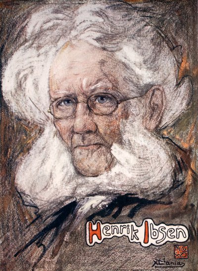 Henrik Ibsen, 1905 von Nico Jungman