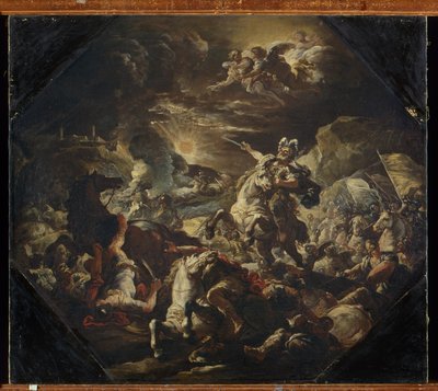 Josua lässt die Sonne stillstehen von Nicola Malinconico