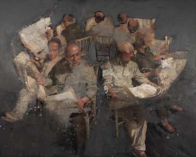 Tägliches Lesen, 2021 von Nicola Pucci