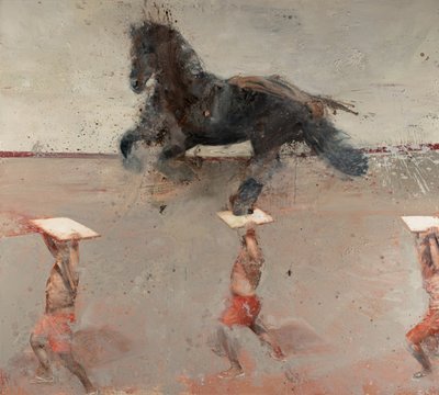 Galoppierendes Pferd, 2021 von Nicola Pucci