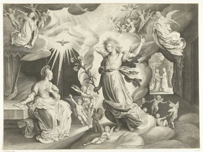 Verkündigung von Nicolaes de Bruyn