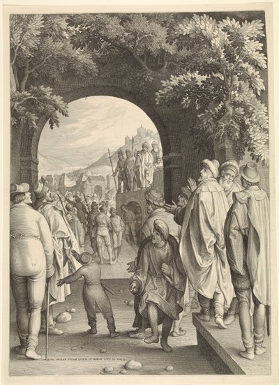 Ecce Homo (Passion Christi) von Nicolaes de Bruyn