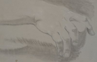 Studie einer Hand von Nicolai Abildgaard