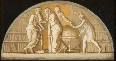 Die Gründung der Königlichen Bibliothek von Nicolai Abildgaard
