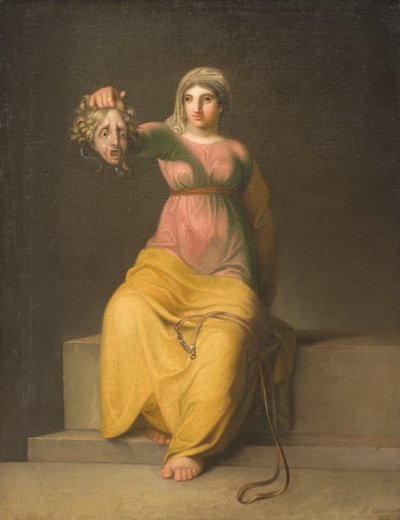 Theologie. Allegorische Figur von Nicolai Abildgaard