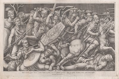 Speculum Romanae Magnificentiae: Daican-Krieg, 1553 von Nicolas Beatrizet