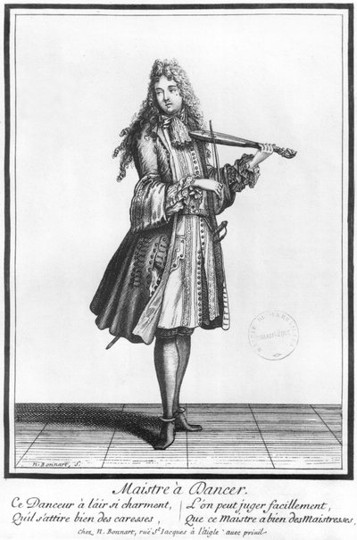 Der Tanzmeister von Nicolas Bonnart