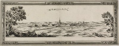 Moyenvic, Lothringen, 1631 von Nicolas Cochin