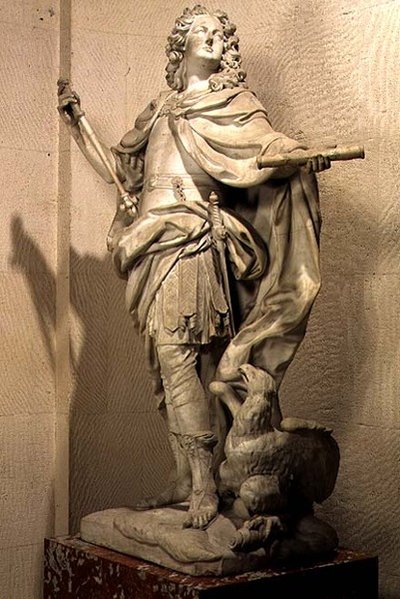 Ludwig XV. von Frankreich (1710-74) als Jupiter von Nicolas Coustou